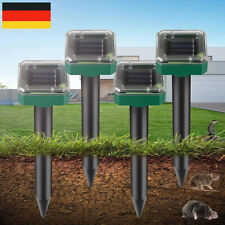 4/8 Stk Solar Maulwurfschreck Wühlmausschreck Maulwurf Maulwurffalle Abwehr Maus