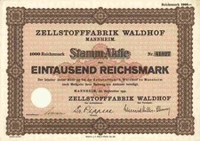 Zellstoffabrik Waldhof 1941
