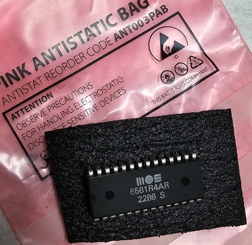 Original mos 6581r4ar - mos, sid