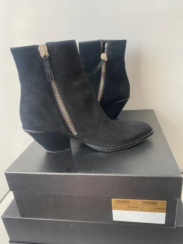 Giuseppe zanotti suede black - suede,