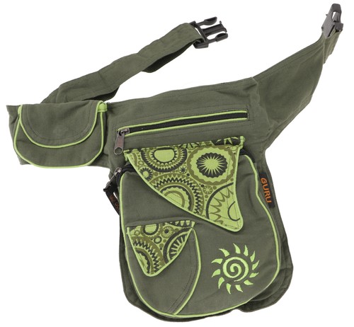 Stoff sidebag gürteltasche - +,