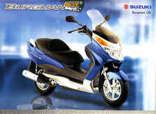 Suzuki  Burgman   125     Prospekt   Brochure  2   Seiten  12 - 2002