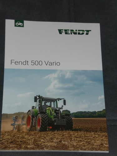 Fendt 500 vario traktoren - fendt,