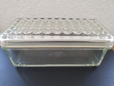 Ikea Koloni Vorratsdose Vorratsglas Glas Noppen Deckel stapelbar vintage 