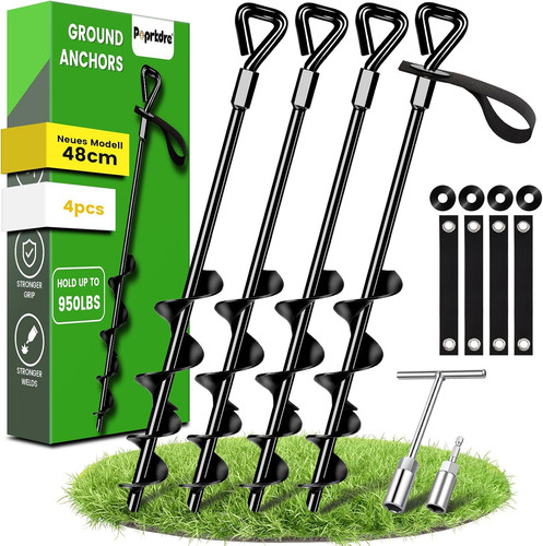 Bodenanker 4er set - 4er, für