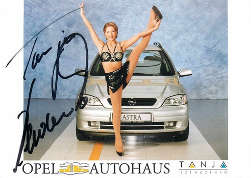 Autogramm tanja szewczenko - tanja,
