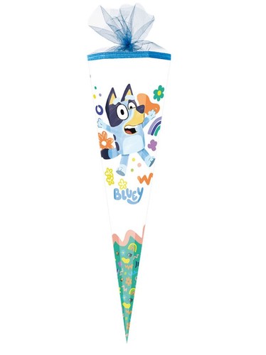 Schultüte bluey eckig - cm,
