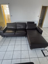 Originales Echtleder Sofa der
