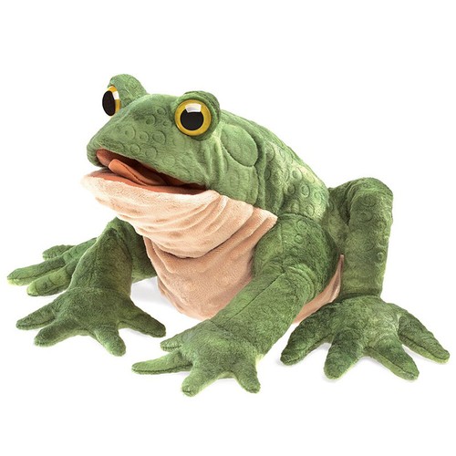Folkmanis handpuppe kröte - handpuppe,