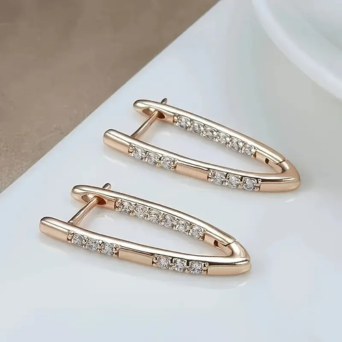 Damen creolen roségold - damen,