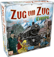 Asmodee, Zug Um Zug – Europa, Days of Wonder, Grundspiel, Familienspiel, Brettsp