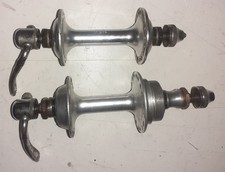 Paar Radnaben Rennrad gemarkt