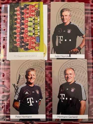 Original autogrammkartensatz - original,