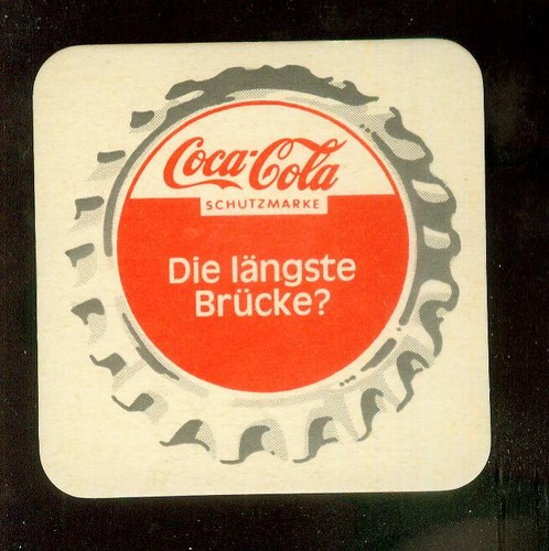 Bierdeckel coca cola - bierdeckel, coca-cola