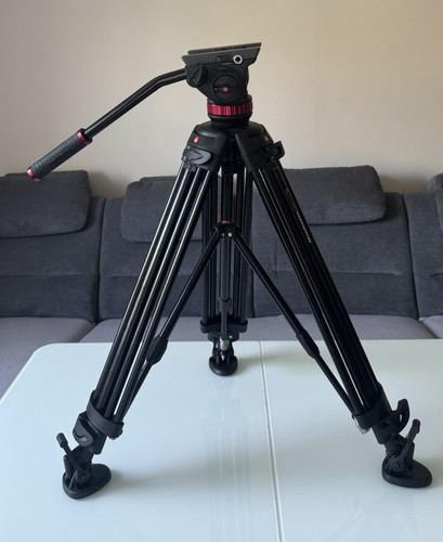 Manfrotto 546b videostativ alu - manfrotto,