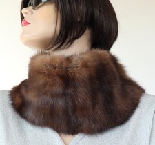 Pelz Schal Zobel Steh Roll
