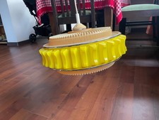 Design Küchenlampe, Ufo, 60er - 70er, Panton Ära, Gelb Zitrone Vintage Retro