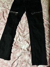 Hose Gothic Hard Leather Stoff