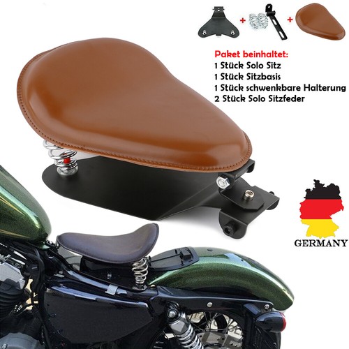 Motorrad braun solo sitz - 3''solo,