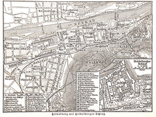 Alte Lithographie, Heidelberg