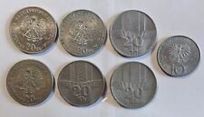 Polen / Polska / Poland - 1974-1976 - 1x10 Zloty + 6x 20 Zloty - vz / xf