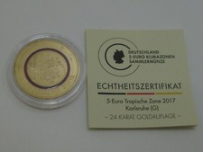 5 Euro "Tropische Zone" 2017