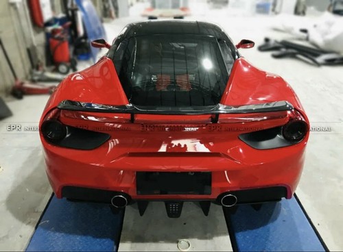 Heck spoiler carbon karbon - spoiler,