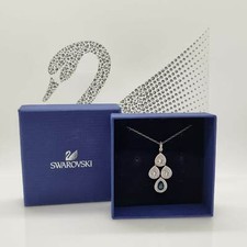 Swarovski Halskette Sensation Montana Kette Necklace Blau, Rhodiniert 1156255