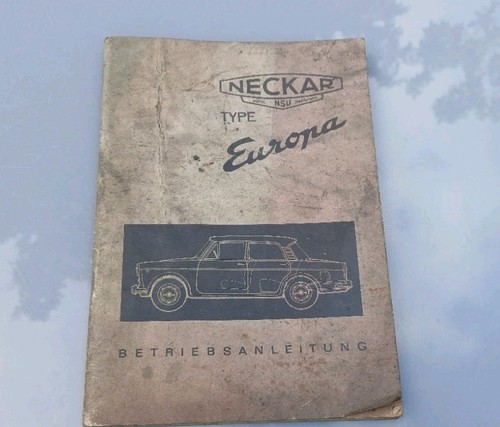 Nsu neckar fiat europa - nsu,