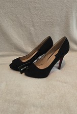 JUMEX Pumps High Heel Damen 37 schwarz Schuhe