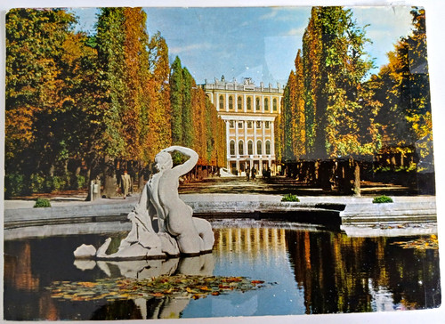 Pag ansichtskarte wien schloss - ansichtskarte,