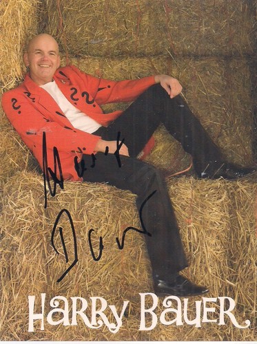 Autogramm harry bauer - harry,