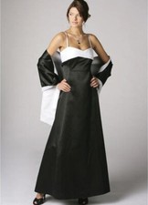 NEU GLAMOUR SATIN ABENDKLEID