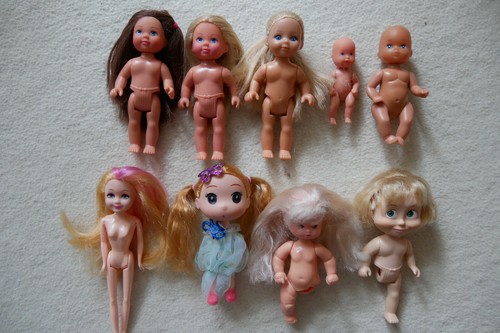 Baby puppen vintage barbie - 9,