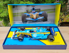 Renault F1 Team R25 Fernando Alonso 2nd British GP 2005 1:18 Minichamps