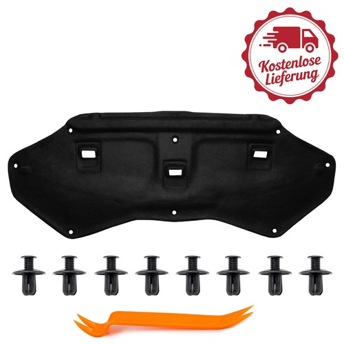 Motorhaubendämmung mit clips - motorhaubendämmung,