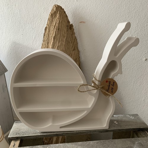 Deko regal schnecke aus - deko,