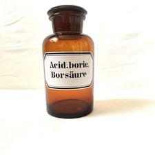 Alte Apothekerflasche Acid