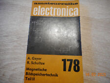 Amateurreihe electronica DDR, Magnetische Bildspeichertechnik Teil 2 /178