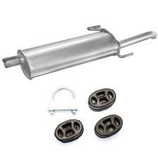 Auspuff Endschalldämpfer +KIT