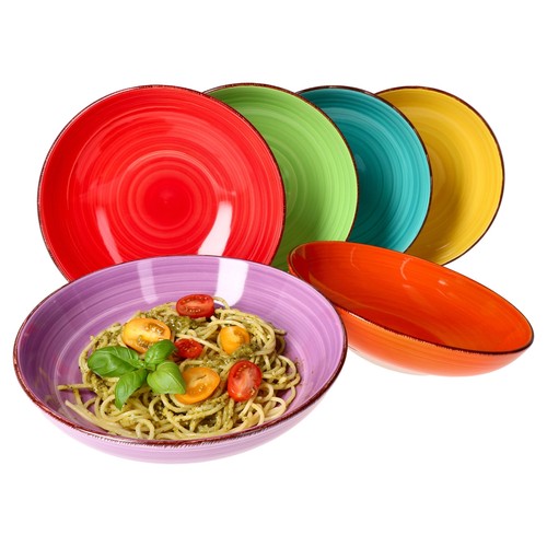 Uni bunt 6er set - uni,