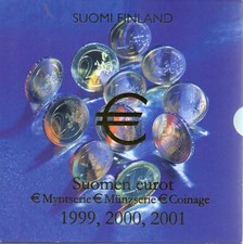 Euro-Satz  Finnland 1999,2000,2001.