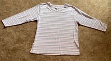•♥• BARISAL Shirt Pullover Oberteil T-Shirt Gr. 48 50 Rundhals gestreift •♥•