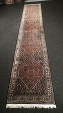 Handgeknüpfter  echter perser Bidjar Teppich     ca 385x74cm old rug