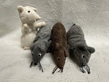 4x IKEA GOSIG Maus – grau