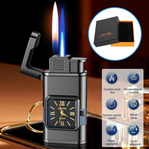 Feuerzeug mit uhr - feuerzeug,