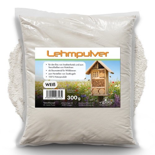 Lehmpulver 300g naturprodukt - lehmpulver,
