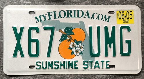 Florida usa nummernschild - florida, ,