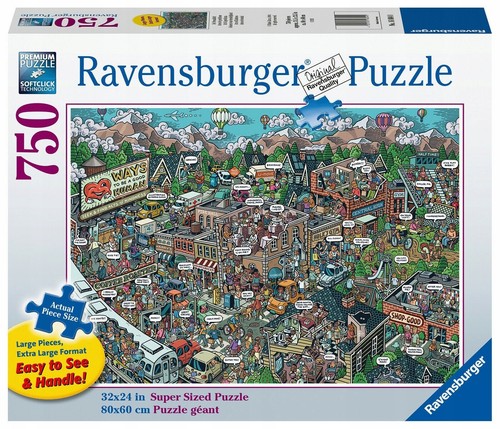 Ravensburger puzzle 750 - ravensburger, teile
