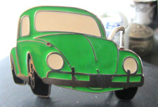 VW Käfer Gürtelschnalle 1965 Okutani Beetle Buckle Vintage Email Dorn S. Neu New